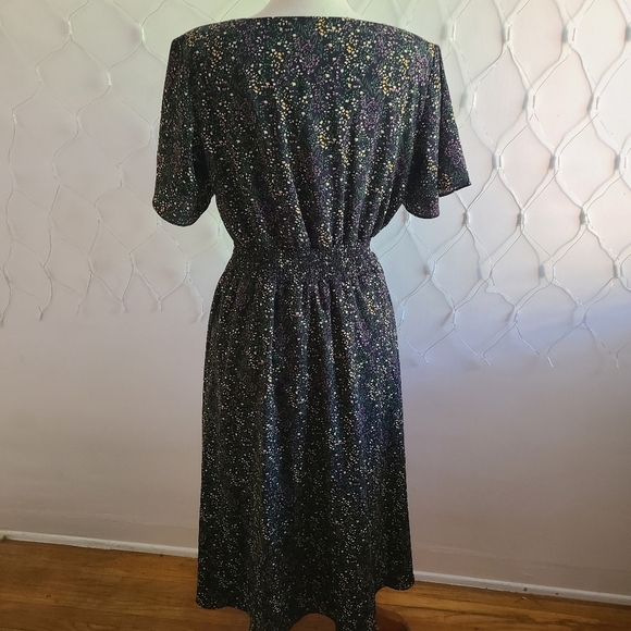Floral Dress by Gardenwed / Size 2X / Dark Colors - Picture 5 of 7